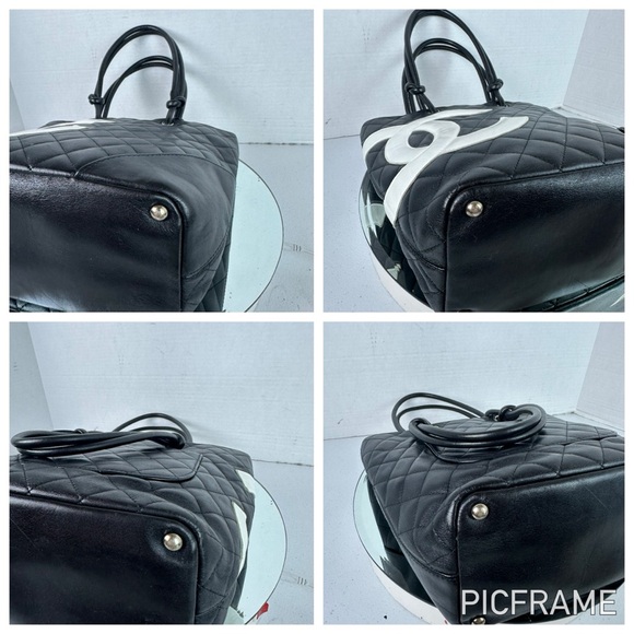 CHANEL CC CAMBON CALFSKIN SHOPPER TOTE BAG - Picture 6 of 14